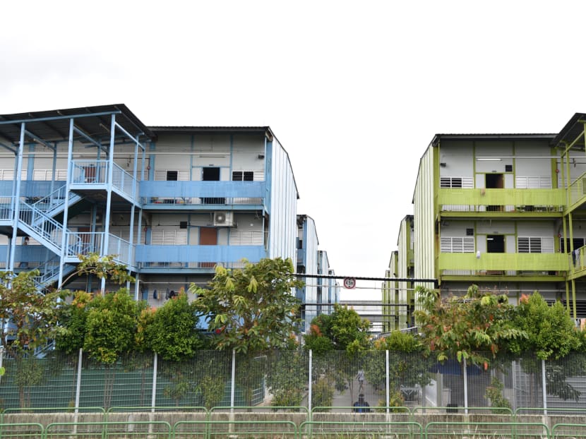 Migrant workers living in dormitories have to apply for visit pass to go to 4 locations on Sundays, public holidays