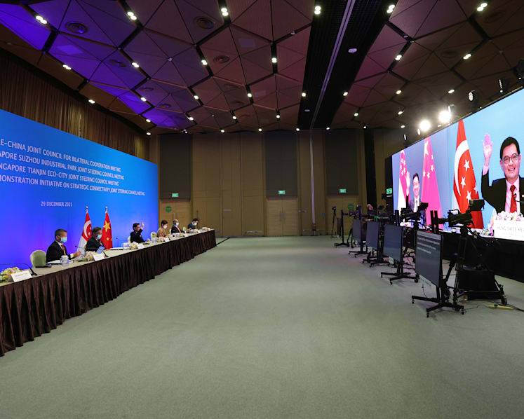 14 MOUs, agreements signed at annual Singapore-China bilateral meeting
