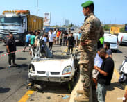 Blast at Hezbollah site in Lebanon kills six soldiers