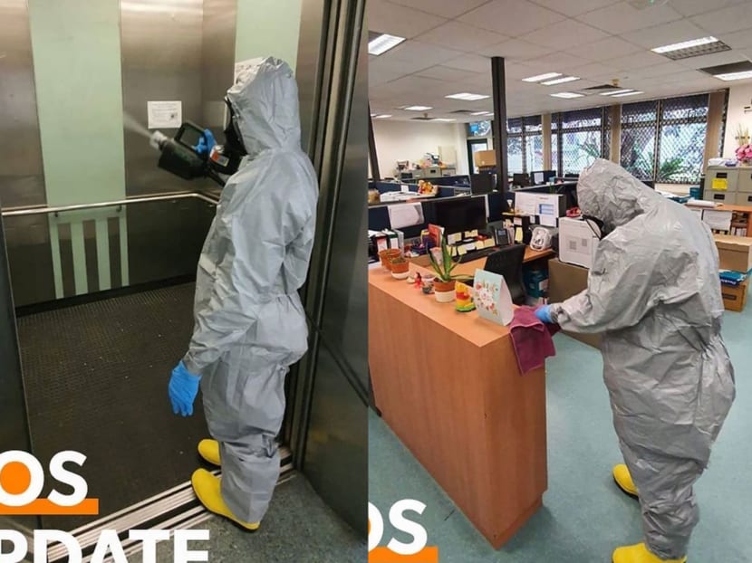 The National University of Singapore said that it immediately enhanced cleaning efforts and precautionary measures after one of the professors on campus was infected.