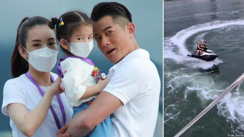 Aaron Kwok And His Wife Went Jet Skiing And He Really Put His Heart Into It Aaron Kwok And His Wife Went Jet Skiing And He Really Put His Heart Into It