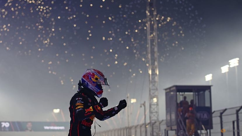 Verstappen wins in Qatar to ensure three-way title showdown