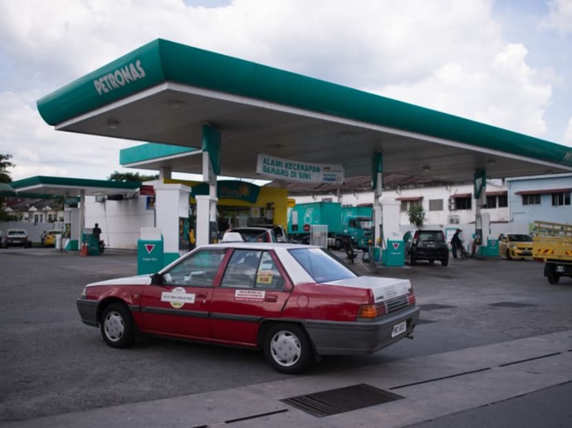 A file photo of a petrol station in Ampang, Malaysia.