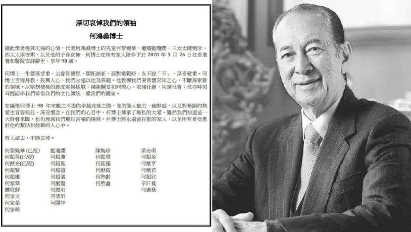 Casino King Stanley Ho’s Obituary And Who Has Been Left Out Of It Has Become A Hot Topic Of Discussion Casino King Stanley Ho’s Obituary And Who Has Been Left Out Of It Has Become A Hot Topic Of Discussion