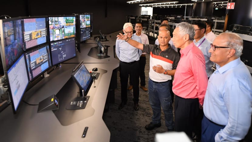 Tuas Port opens officially, will be 'critical engine' driving Singapore's economy: PM Lee Tuas Port opens officially, will be 'critical engine' driving Singapore's economy: PM Lee