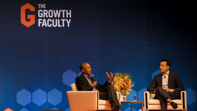 World would be a better place if women led all nations, Obama tells cheering S’pore audience