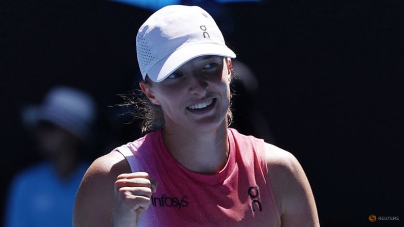 Swiatek locks in Keys semi-final, Sinner sizzles at Australian Open