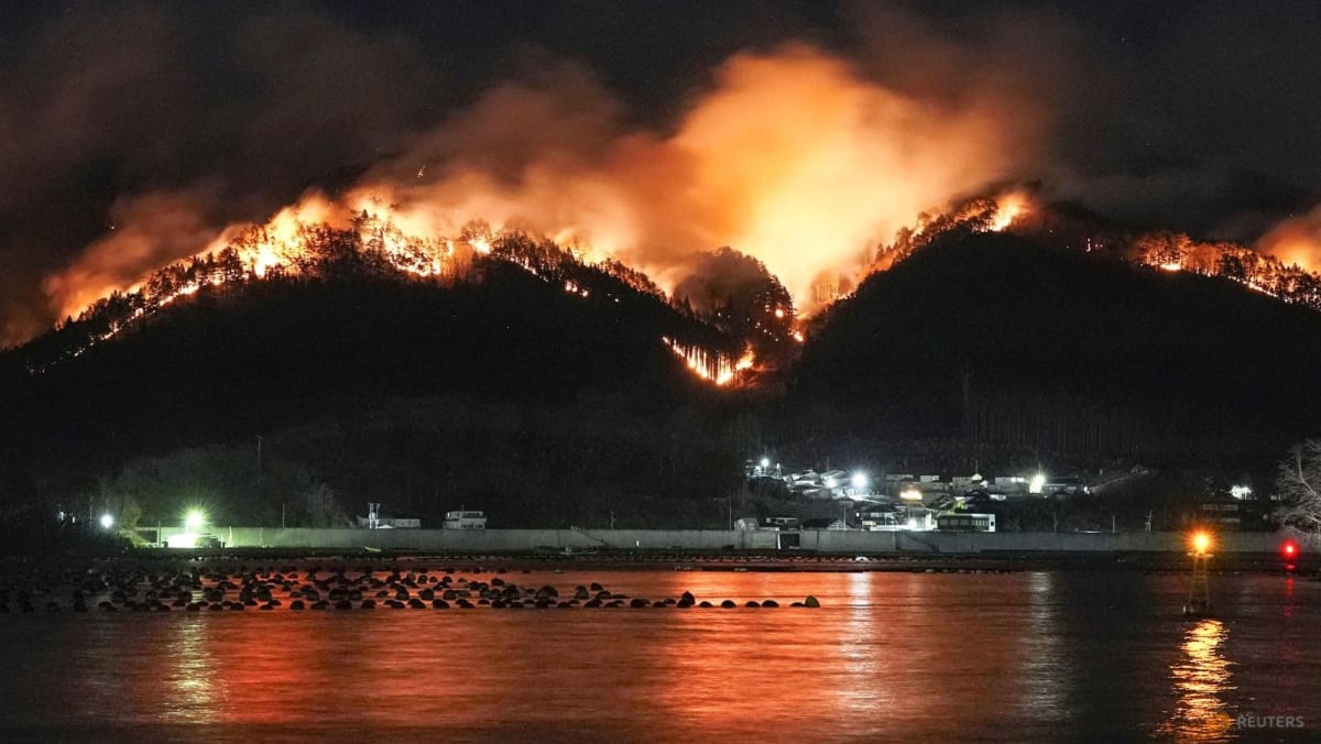 Japan's worst wildfire in half a century spreads