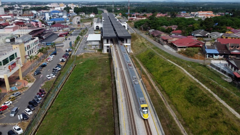 Malaysia's electric train service: From Johor Bahru to Kuala Lumpur in 3.5 hours