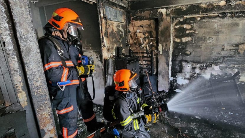 Fire breaks out at Beo Crescent flat, blaze linked to electric bicycle battery: SCDF