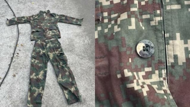 菲警搜获疑似中国军装  引发间谍疑虑