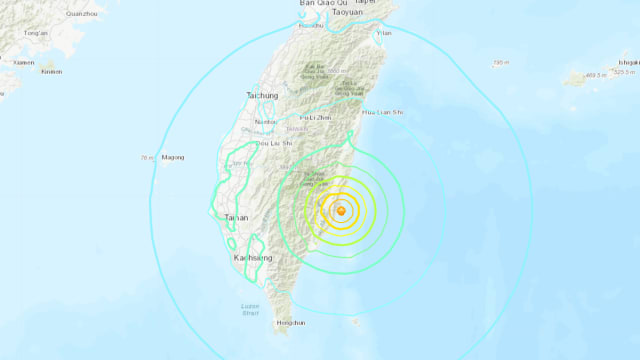 台东发生6.4级地震 福建亦有震感