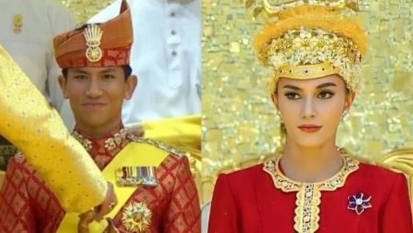 Keindahan istiadat berbedak serikan majlis mempelai Diraja Brunei Putera Mateen, Dayang Anisha