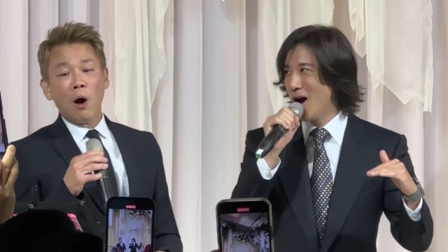陶喆、王力宏出席友人婚礼　同台合唱“Forever Love”