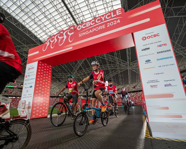 OCBC Cycle returns in May with 50% more slots for foldable bike riders