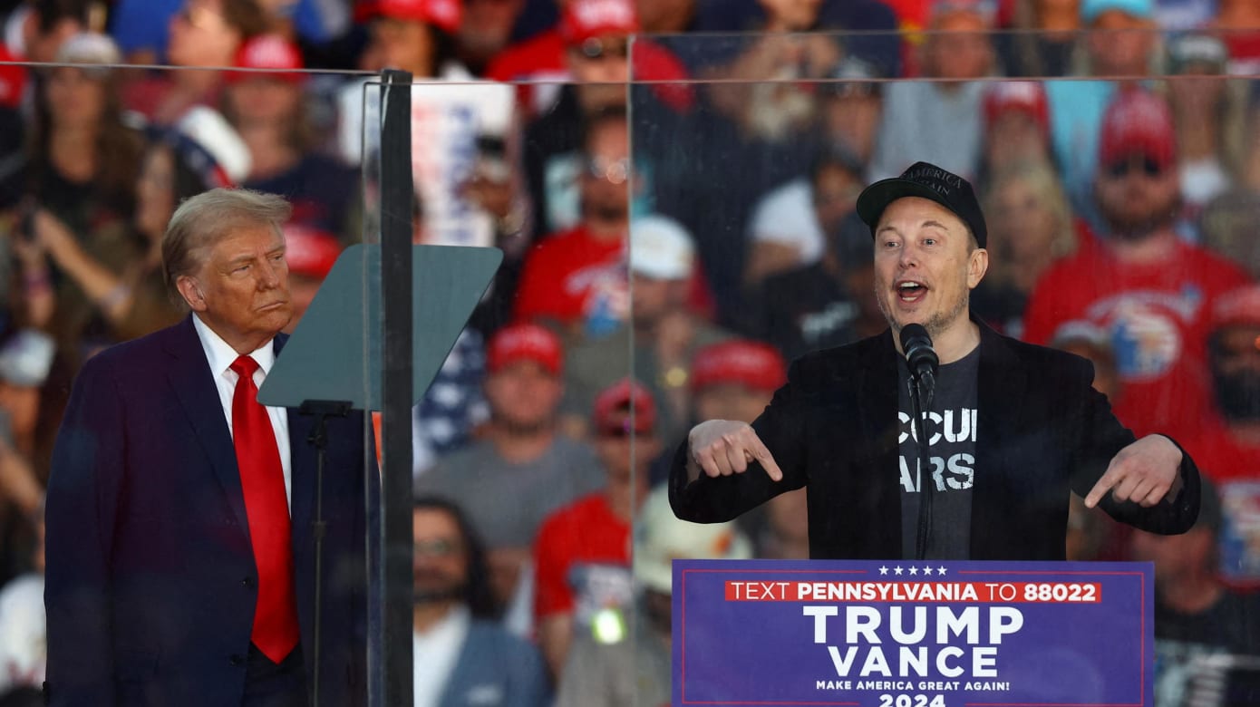 特朗普胜选演讲大赞马斯克称其为“天才”“新星” - 8world