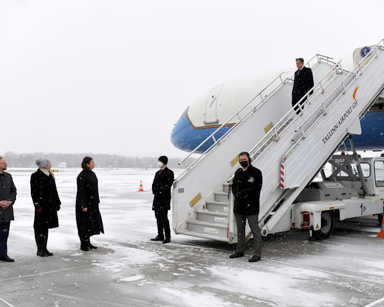 Blinken wraps up Baltic assurance tour as Ukraine war rages 