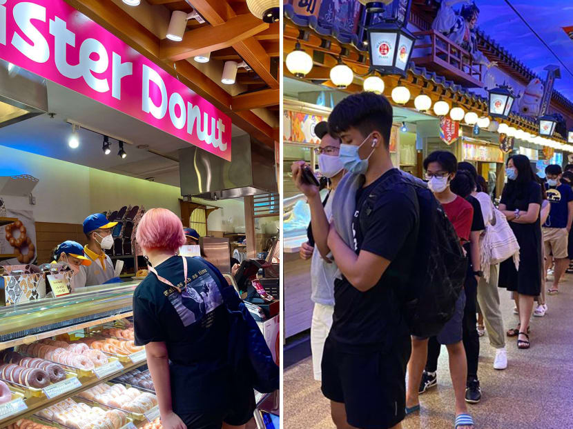 Mister Donut Pop-Up At Jurong Point Sparks Massive Queue