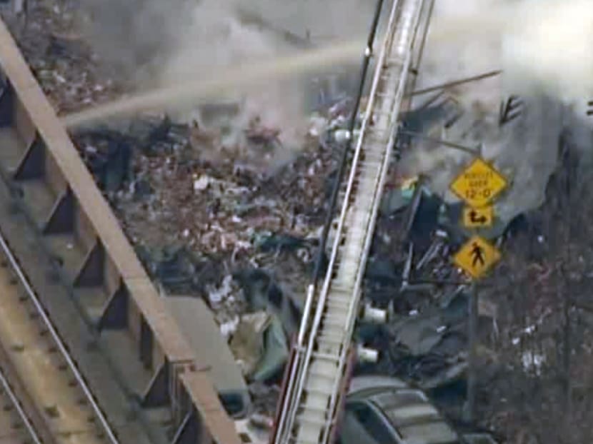 Gallery: NYC firefighters respond to report of explosion, building collapse