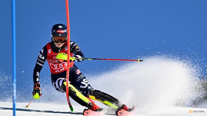 Alpine skiing-Shiffrin extends World Cup overall lead with slalom win