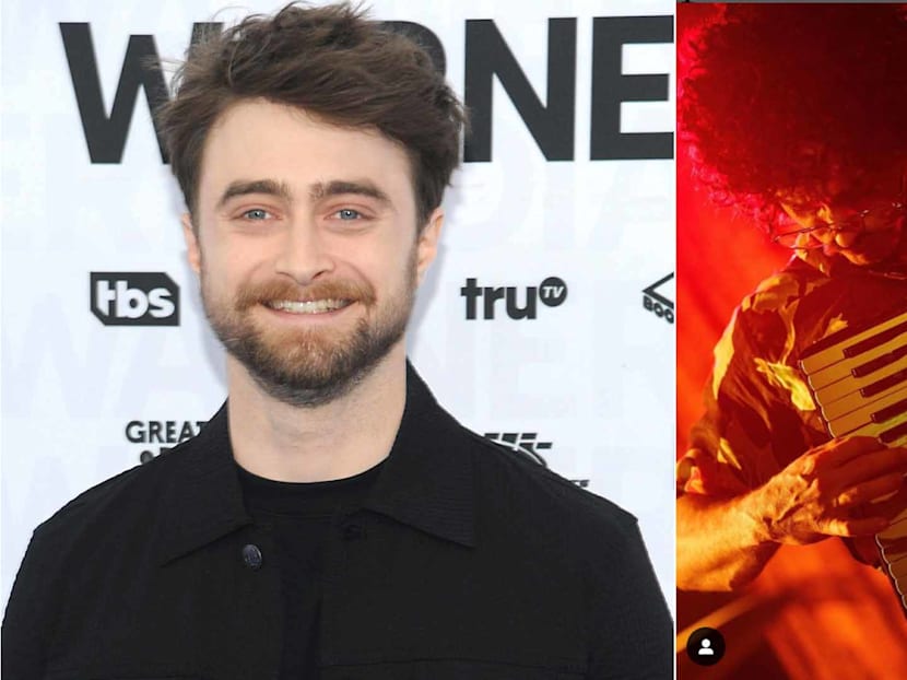First Look: Daniel Radcliffe Jams On The Piano Accordion In Weird Al Yankovic Biopic