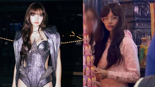 BLACKPINK Lisa香港车公庙拜神，素颜私服藏不住星味