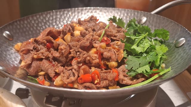 食谱：小炒牛肉