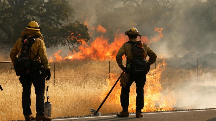 California wildfire now fourth-largest in state history, hot weather offers no relief
