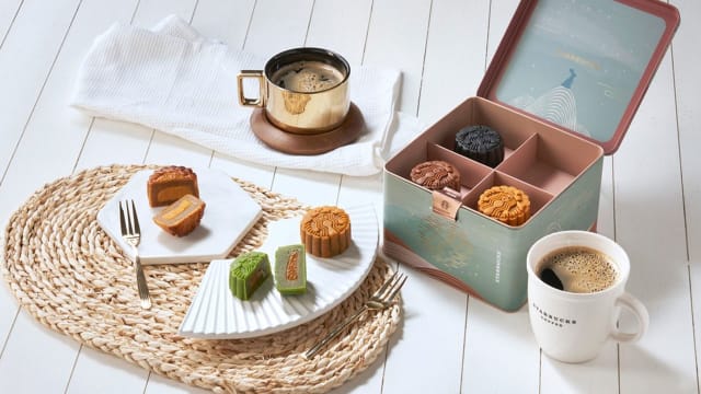 用Starbucks的方式　来启动中秋时光