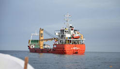 Trump says he has 'good news' on Iran as tankers cross Strait of Hormuz