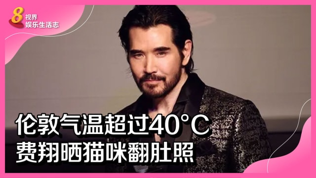 伦敦气温超过40°C　费翔晒猫咪翻肚照