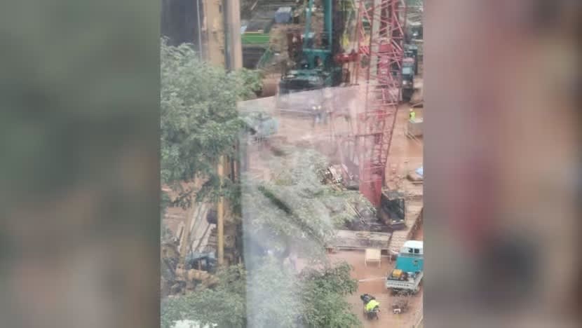 Pekerja maut di tapak binaan Raffles Place akibat tanah runtuh