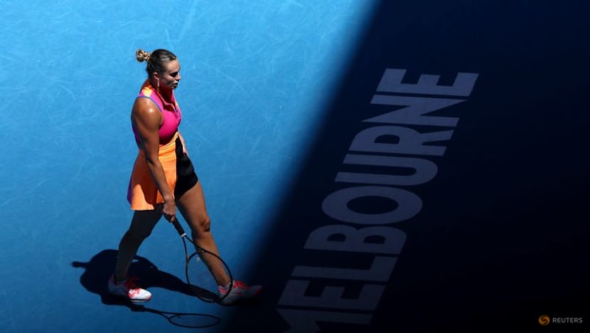 Dominant Sabalenka brushes aside teenager Jovic to reach Australian Open semis