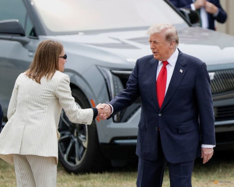 Exclusive-GM CEO Mary Barra to attend Trump's state dinner for Xi, sources say