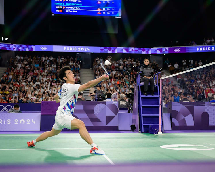 Badminton: Loh Kean Yew books spot in knockout stages at Paris Olympics, will face China's world number 6 Li