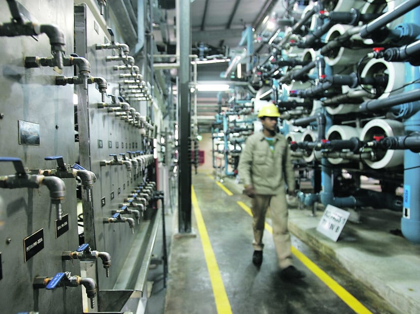 Pulau Seraya Power Station Desalination Plant. TODAY file photo