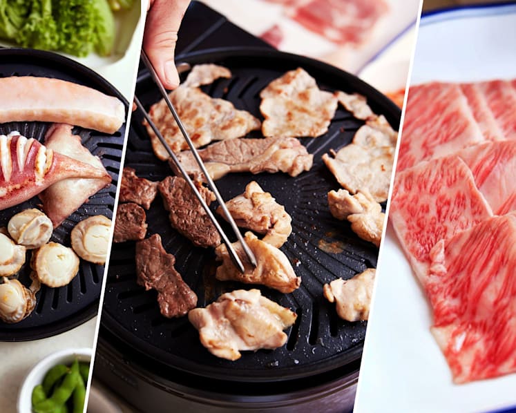 DIY Yakiniku Hawker Stall Sells $8 Beef Striploin Set With Rice & $5 Salmon Belly