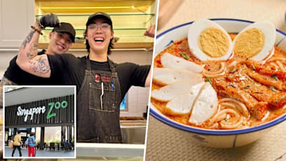 Viral Peranakan Food Stall Nya Nya, Run By Hunky Bros, Opens Outlet At Mandai Wildlife Reserve 