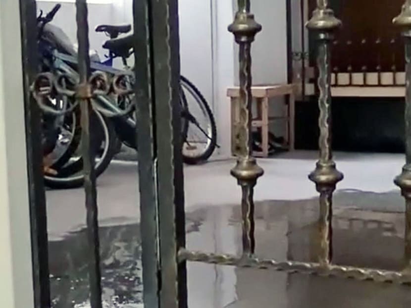 A nurse had posted videos on Instagram on March 3, 2021, of his neighbour throwing soapy water on the ground outside his home and spraying disinfectant at his family.