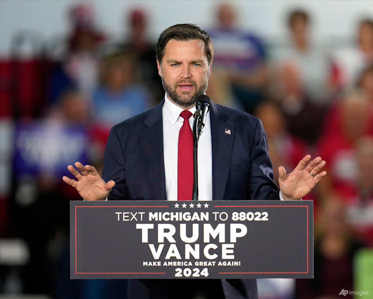 Commentary: US vice presidential nominee JD Vance articulates Trump’s policies better than Trump himself