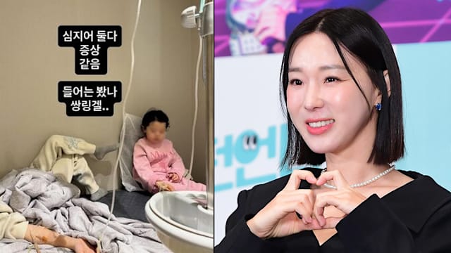 老公成“病毒源头”，韩星李智慧两女儿高烧紧急住院！