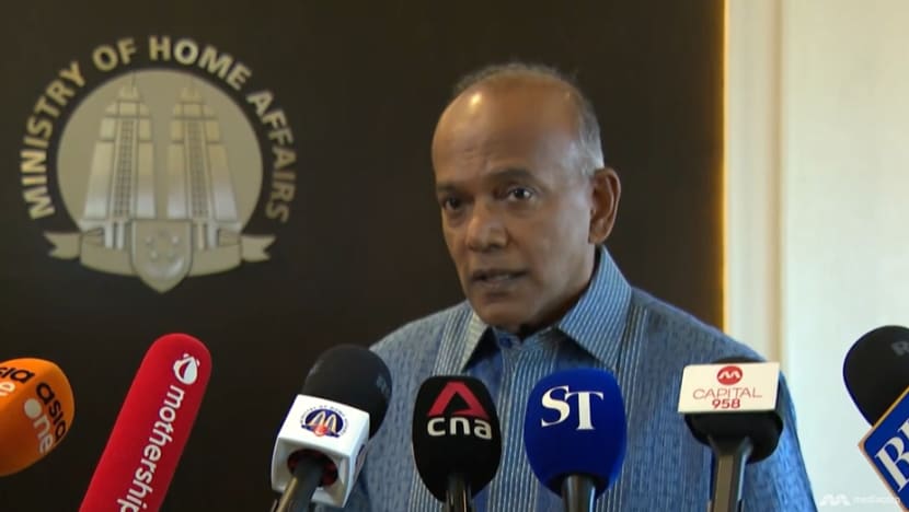 Duo dealt with under ISA not for supporting Palestine, but for supporting terrorism: Shanmugam Duo dealt with under ISA not for supporting Palestine, but for supporting terrorism: Shanmugam
