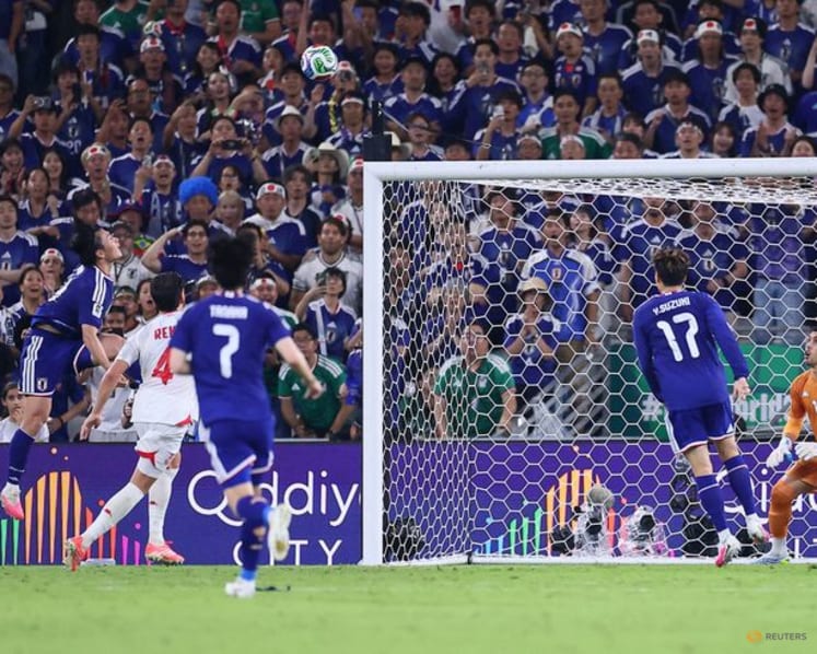 Japan's firepower comes to the fore as Ueda bags a double at World Cup