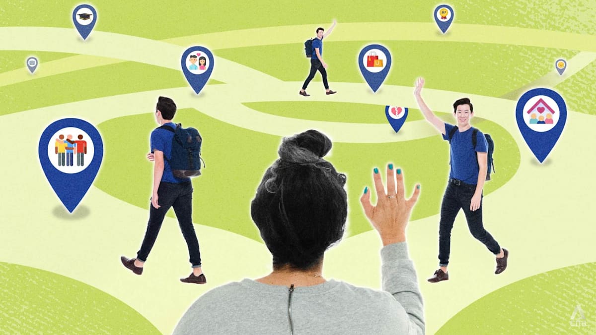 Even though it's tough, I've learnt to let go of my teen children who used to need me