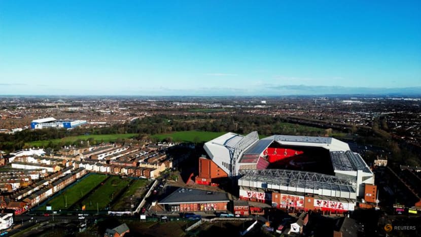 The rivals next door, football stadiums almost within reach