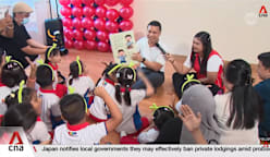 Preschool students learn how to keep their hearts healthy
