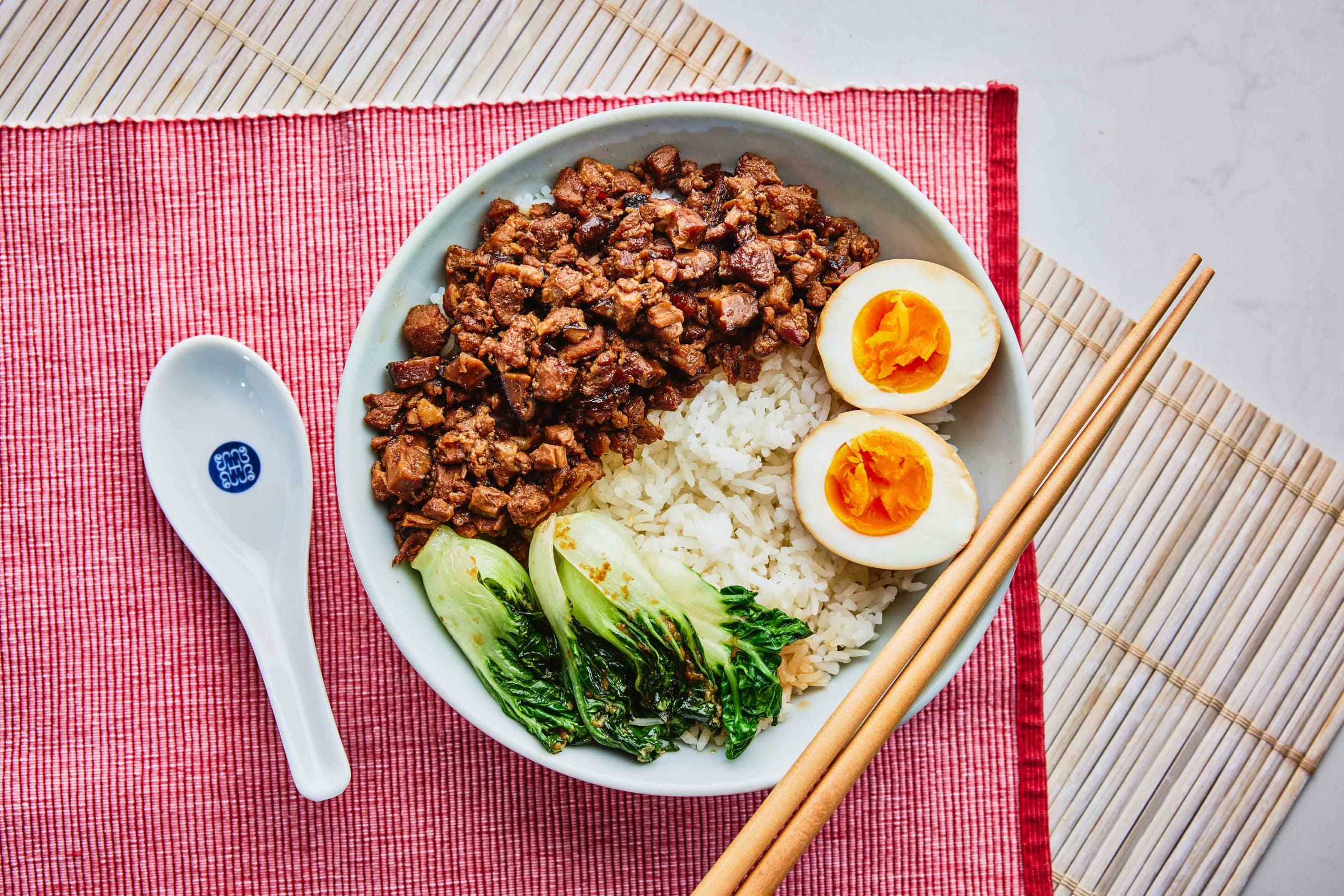 Lu Rou Fan Set Taiwanese Lu Rou Fan, A Comforting, Budget-Friendly Dish To Cook At ...