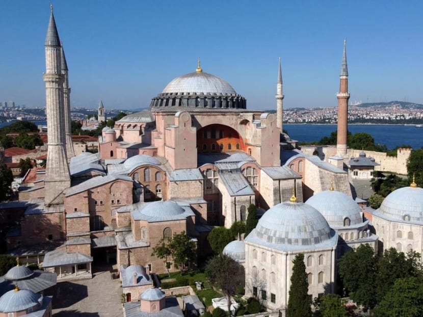 The sixth-century Istanbul landmark's museum status — in place since 1934 — was revoked on Friday and control was handed to the religious authority, Diyanet. The sixth-century Istanbul landmark's museum status — in place since 1934 — was revoked on Friday and control was handed to the religious authority, Diyanet.