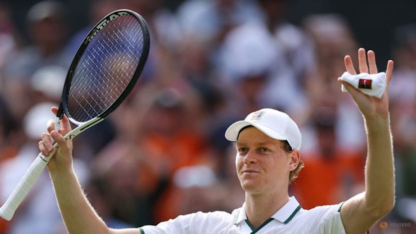 Stretched Sinner overcomes Kecmanovic to begin Wimbledon title defence