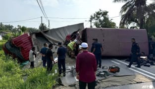 Malaysian road accident kills nine paramilitaries